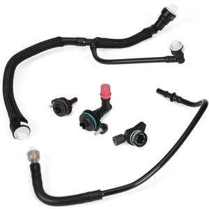 5pcs PCV Valve & Tube Repair Kit Compatible with Chevrolet Cruze 1.4L 16-19/Trax 1.4L 19/Malibu 1.5L 16-24 4-Cylinder, Replace 12640659 12637666 12673862 12665644 12685407