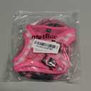 Dog Harness Step-in Breathable Puppy Cat Dog Vest Harnesses for Small Medium Dogs Pink Checkered (XS (Chest 10''-11.5'', Weight 5-8 lb))