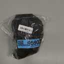 Water Resistant Stretch Computer Office Chair Cover with Armrest Covers Durable Zipper Universal Washable Removable Spandex Rotating Boss Chair Slipcovers Anti-dust Soft Desk Chair Seat Protector (Black)