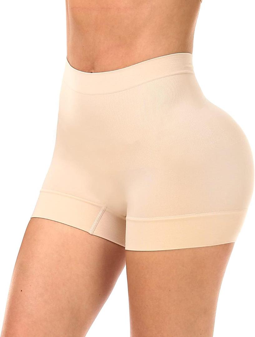 Womens Seamless Shapewear Shorts Panties Tummy Control Slimming Under Dress Booty Short Butt Lifter Underwear (Small) Womens Seamless Shapewear Shorts Panties Tummy Control Slimming Under Dress Booty Short Butt Lifter Underwear (Small)