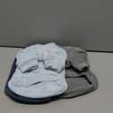 GYALAPERI Dog Sweater, 3 Pack Dog Sweaters for Small Dogs Girl Boy, Ultra Soft Warm Puppy Clothes Dog Coat for Winter (Gray+Azure+Navy, Small)