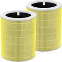 Core 600s-P Pet Replacement Filter Compatible with LEVOIT Core 600S Air Purifier, 3-in-1 Filtration Filter and Activated Carbon 600s Filters, Core 600S-P, Core 600S-RF-PA, 2 Pack