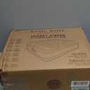 King Koil Luxury Pillow Top Plush Queen Air Mattress with Built-in High-Speed Pump Best for Home, Camping, Guests, 20" Queen Size Double Airbed Adjustable Blow Up Mattress, Waterproof, (Black)