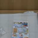 5 Pcs Wire Rack Covers 36x12x3 inch PVC Pantry Shelf Cover 0.31 inch Thick Removable Closet Wire Rack Shelf Covers,Decoration Kitchen Bathroom Office Shelving (Wood Color,36x12x3 inch)