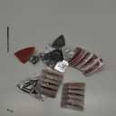 XXGO 155 Pcs Finger Oscillating Multi Tool Sanding Pads Accessories Kits Include 150 Pcs Multitool Finger Sanding Paper and 5 Pcs Multi Tool Finger Sanding Pads XG155F