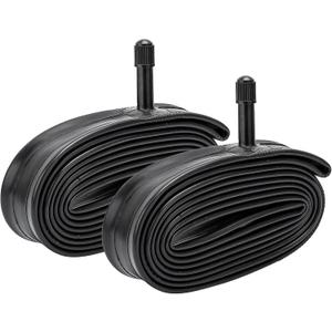 2-PCS Heavy Duty Bike Tubes 26x1.25 AV Schrader Valve Compatible with 26x1.0 26 x 1.25 26x1.50 Bicycle Inner Tubes