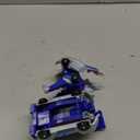 Intoypad Collision Transforming Dinosaur Car Toy, 2 Magnetic Cars Transform into Dinosaur Toys for Kids Toddler Fun Deformation Robot Dino Car Christmas Birthday Gift Toys for Boys Girls (Blue Dragon)