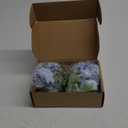 ASTRYAS Artificial Flowers, 2Pcs Blue Fake Peony Silk Peonies Faux Flowers Arrangements for Home Decor Wedding Party Christmas (Light Blue)