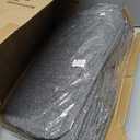 Linen Car Seat Covers Front Seat Covers Breathable Cloth Fabric Car Seat Protector - Universal Fit for Cars, Vans, SUVs, Trucks - 2 Units - Gray