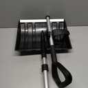 Snow Shovel for Driveway Home Garage Snow Removal with DGrip Handle, Large Capacity Shovel for Garden Car Camping Outdoor