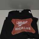Coors Miller High Life Centered Vintage Logo T-Shirt, Large