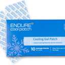 | Cooling Gel Patches for Instant Relief from Heat, Workouts, and Hot Flashes | Long-Lasting, Breathable, Hydrogel Patches for Cooling Comfort | 10 Pack