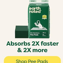 Earth Rated Max Absorbency Puppy Pee Pads for Dogs Absorbs 2X Faster & 2X More, LeakProof, Odor Control Potty Training, Unscented, XL, 28” x 34”, 40 Count