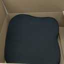 Car Seat Cushion 0.8in Memory Foam Non-Slip (Black) Breathable perforated suede, odor-free memory foam, 0.8in thick, non-slip silicone, washable cover, fits all cars/offices 16" x 16"
