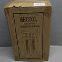 MECOOL 4in1 Small Cat Tree,Scratching Post with Tower Soft Bed, Sisal Carpet Jute Posts with Three Hanging Ball Toys and Massage Brush for Indoor Cats and Kittens (Beige)