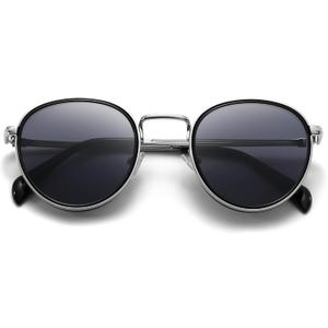 SUNGAIT Round Sunglasses for Women Men: Retro Sun Glasses for Driving Beach Camping Trip - UV400 Protection
