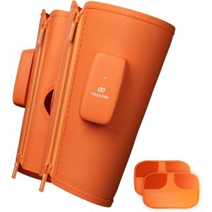 Cordless Calf Massager with Heat and Compression for Circulation and Restless Legs Syndrome Relief, Leg Massager with Extension Piece Increase Length No Size Limited, Relax for Gym Office Home Travel