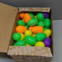 JOYIN 100Pcs Prefilled Easter Eggs with Assorted Toys, Prefilled Easter Eggs with Toys, Easter Basket Stuffers for Kids, Easter Egg Hunt, Toddler Easter Basket Stuffers