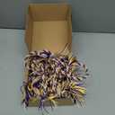 6 Pieces Graduation Honor Cords 68" Grad Braided Honor Cord with Tassel Honor Rope Grad Cords for Graduation Students Bachelor Master Doctoral Gown Grad Decor (Purple White and Gold)