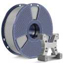 PETG Filament 1.75mm, Ultra Tough, Heat Optimized, Odorless, 1kg(2.2lbs) SUNLU PETG 3D Printer Filament, Dimensional Accuracy +/- 0.02mm, Space Grey