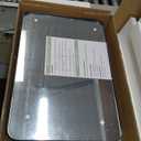 Medicine Cabinet with Mirror, 16x24 Fully Assembled Recessed or Wall-Mounted Bathroom Mirrored Cabinet with Adjustable Storage Shelves for Vanity, Metal, Black