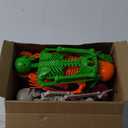 JOYIN 5 PCS Posable Halloween Skeleton Decor 16 Inches, Full Body Posable Joints Hanging Skeletons for Halloween Decorations, Graveyard Props, Haunted House Accessories, Spooky Scene Party Favors (Original)