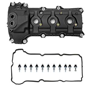 Right Engine Valve Cover for Ford Explorer 2011-2019, F-150 2011-2017, Edge 2011-2018 3.5L with Gasket Set Replace# BR3Z6582G, BR3Z6582U, BR3Z-6582-G, BR3Z6582V