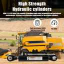 KINGWAY Hydraulic Top Link Cylinder Cat 2-2, 19 11/16"-27 15/16" | 8 1/4" Stroke, 12000 lbs Push Force, 8600 lbs Pull Force, Dual Check Valves, with Locking Block, 2 Hoses, OEM Replacement
