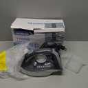 1700W Steam Iron for Clothes 20s Fast Heat-up, Iron with 10.14oz Water Tank, Non-Stick Ceramic Soleplate, Auto-Off, Spray Mist & Steam Burst, Ironing Clothes for Home