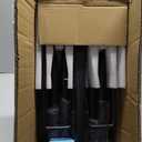 4 Pack String Light Poles Pro, Aluminum Waterproof Harder 9FT Light Poles for Outside String Lights with Hooks for Hanging, Patio, Garden, Deck, Backyard - Classic Black