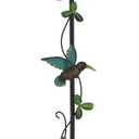 30.5" Gazing Ball Stand, Trident Base Gazing Globe Stand for 10 Inches Gazing Globes, Metal Gazing Ball Display Holder for Outdoor Garden Lawn Yard