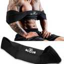 MANUEKLEAR Bench Press Band, Sling Bench Press Band for Men and Women Power Weight Lifting Fitness - Push Up Exercise Assistance Bench Block Increase Strength Gym Workout Equipment (220-300lbs Black)