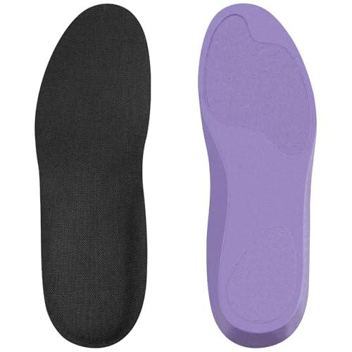 Endoto Thick Insoles for Vans Skate Shoes, Replacement Cushion Inserts for Men and Women Shock Absorbing & Foot Comfort(Size: US W8, M6,5)