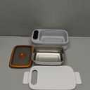 Portable Wireless Electric Heated Lunch Box for Men,Heating Food Warmer Lunch Box,Rechargeable 14000 mAh Battery,1000ml Capcity Inner Food Warmer Container,Lunchbox for Travel,Outdoor,Picnic,Office