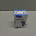 BEAUTURAL Fabric Shaver and Lint Remover, Sweater Defuzzer with 2-Speeds, 2 Replaceable Stainless Steel Blades, Battery Operated, Remove Clothes Fuzz, Lint Balls, Pills, Bobbles Gray