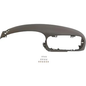 HECASA Upper Dashboard Pad Bezel w/Switch Air Vent Compatible with 1997-2003 Ford F150 Expedition ABS Plastic Dash Trim Bezel Painted Brown