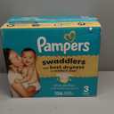 Pampers Swaddlers Diapers, Size 3 (13-26 lbs), 136 Count, Absorbent, Keeps Baby Dry and Comfortable, Skin Safe Disposable Baby Diaper