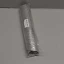 Round Silver Christmas Placemats for Dining Table Mats Set of 6 Wipeable Snowflake Placemats for Kitchen Table Plastic Soft PVC Place mats Durable Heat Resistant Non-slip Washable Table Mats 15"