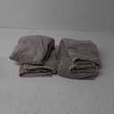 Amazon Basics 2 Piece Quick-Dry Oversize Bath Towel, 100% Cotton, Platinum, 54" x 30" (Platinum)
