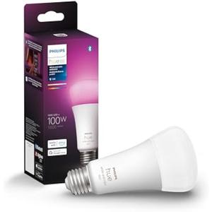 Philips Hue Smart 100W A21 LED Bulb - White 