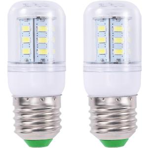 2pcs KEI D34L Light Bulb Replacement for Frigidaire 3.5W LED Refrigerator, AC100-265V Fridge Bulb for Frigidaire FFSS2615TS5 LFSS2612TF0 LFSS2612TF4 FFSS2615TSO Accessories, White Light