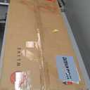 WLIVE White Dresser for Bedroom, Dresser TV Stand for 65, 70, 75 inch TV with Led Lights & Charging Station, Fabric Chest of Drawers with Open Shelves, 12 Drawer Dressers for Closet, Living Room