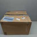 26" Farmhouse Table Lamp, Vintage Rustic Touch Control Bedside Lamp with 2 USB Ports & AC Outlet, Boho Resin 3-Way Dimmable Nightstand Lamp Linen Fabric Shade for Living Room Bedroom End Table White