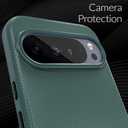 Crave Case for Google Pixel 10 Pro XL (6.8) Dual-Layer Shockproof Protection, Textured Grip, Wireless Charging Compatible, Forest Green
