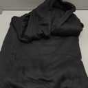 Women Hoodies Sweatshirts Sweaters Fleece Hooded Oversized Long Sleeve Crewneck Shirts Fall Winter Outfits Pocket (3X-Large, Black)