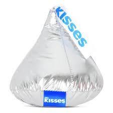 Hershey's Kisses Plush, Silver