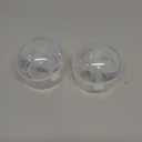 6pcs Stove Knob Safety Covers, with Double-Sided Tapes Universal Gas Oven Stove Knob Locks Covers for Child Baby Safety Proof Heat Resistant Kitchen Safety Accessories (Transparent)