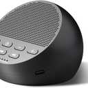 Portable Sound Machine White Noise Machine Nonstop 30 Soothing Sounds for Baby Kids Adults Pink Noise Sleep Machine 36-Level Vol Auto-Off Timer Memory Function for Home Travel Office