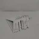 Amazon Basics Durable Wooden Clothes Hangers, 13-Pack, White