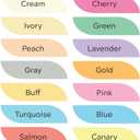 American Eagle Colored Copy Paper, 20LB 8.5 X 11, 500 Sheets Per Ream (PEACH)